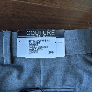 Fabian Couture Grey dress pants